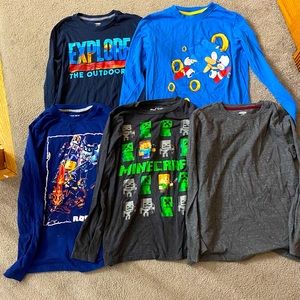 Boys Long sleeve shirts
